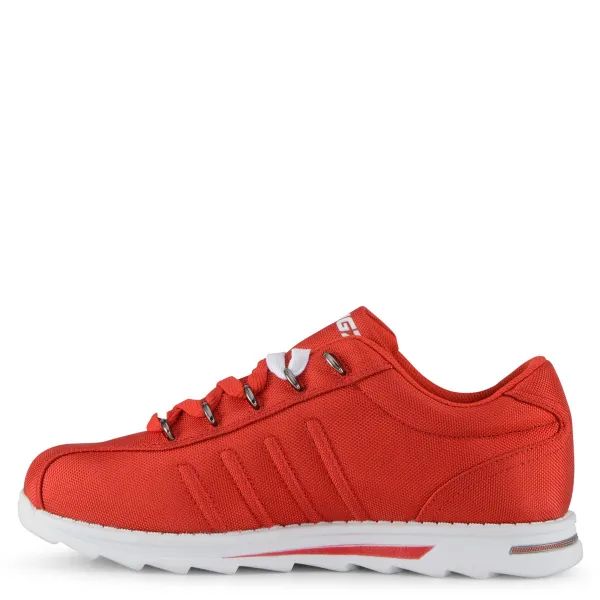 LUGZ | MEN'S CHANGEOVER II BALLISTIC SNEAKERS-MARS RED/WHITE